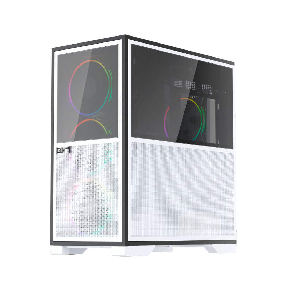 Компьютерный корпус 1STPLAYER IF8 WHITE без Б/П