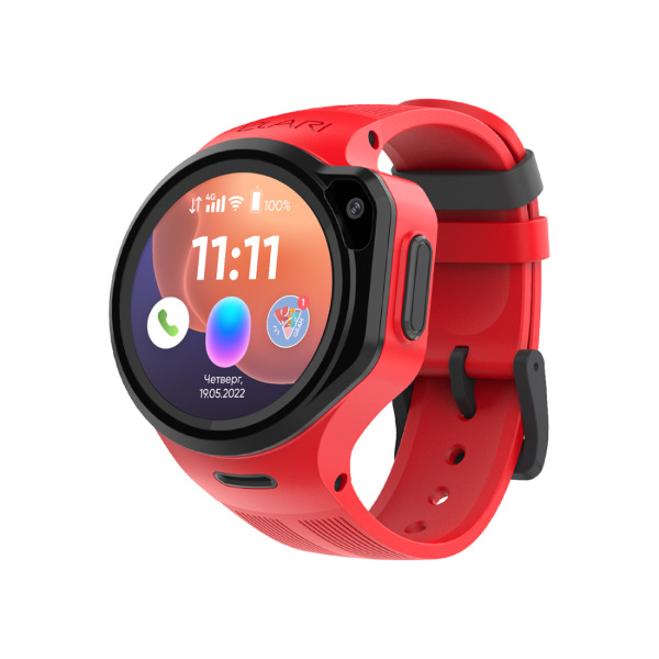Смарт часы Elari 4GR M Red в интернет магазине Stels.kz