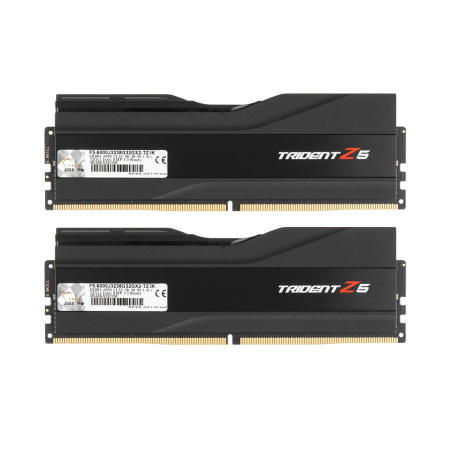 Комплект модулей памяти G.SKILL Trident Z5 5-6000J3238G32GX2-TZ5K 64GB (Kit 2x32GB) 6000MHz в интернет магазине Stels.kz