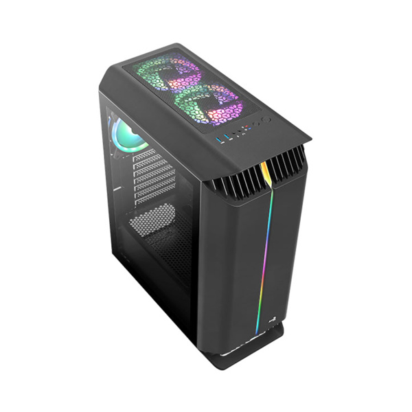 Компьютерный корпус Aerocool Gladiator Duo-G-BK-v1 без Б/П в интернет магазине Stels.kz