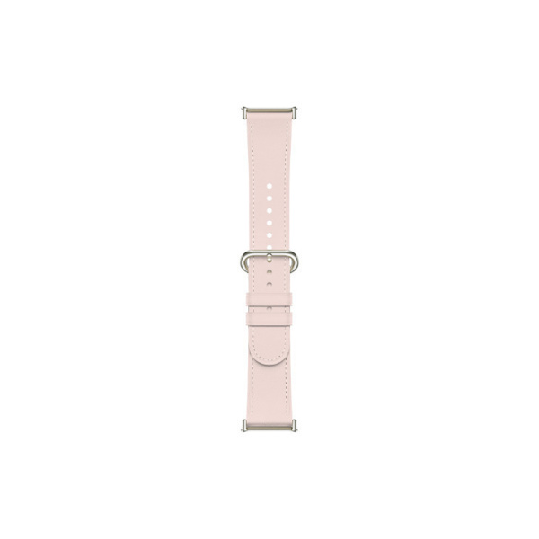 Кожаный сменный браслет Xiaomi Leather Quick Release Strap Sakura Pink