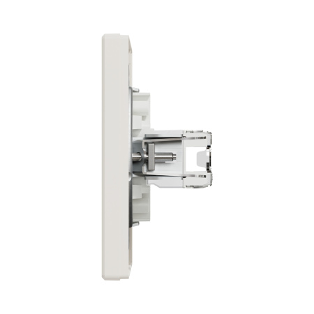 Розетка компьютерная SE EPH4300123 Asfora RJ45 кат. 5e в сборе кремовый в интернет магазине Stels.kz