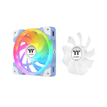 Кулер для компьютерного корпуса Thermaltake SWAFAN EX12 ARGB Sync 3 Pack Hydrangea Blue в интернет магазине Stels.kz