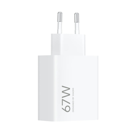 Адаптер питания Xiaomi 67W HyperCharge Power Adapter (Type-A) EU в интернет магазине Stels.kz
