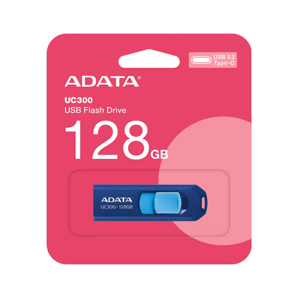 USB-накопитель ADATA ACHO-UC300-128G-RNB/BU 128GB в интернет магазине Stels.kz