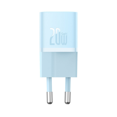 Адаптер питания Baseus GaN5 (mini) 1C 20W Blue(P10110900317-Z1) в интернет магазине Stels.kz