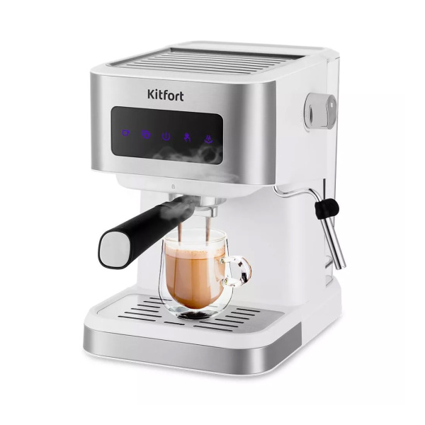 Кофеварка рожковая Kitfort КТ-7139 Кофеварка рожковая Kitfort КТ-7139