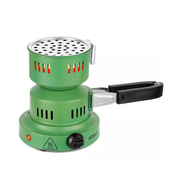 Электрическая плита для розжига углей для кальяна Kitfort КТ-168 Электрическая плита для розжига углей для кальяна Kitfort КТ-168