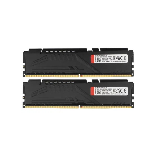 Комплект модулей памяти Kingston FURY Beast Black EXPO KF556C36BBEK2-64 DDR5 64GB (Kit 2x32GB) 5600M в интернет магазине Stels.kz