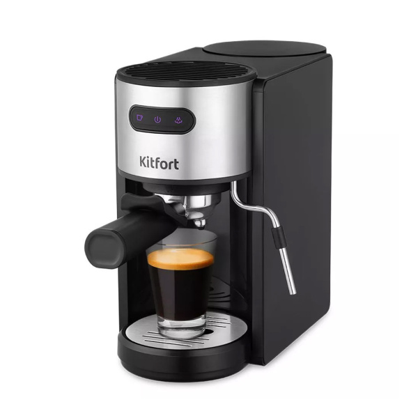 Кофеварка рожковая Kitfort КТ-7137 Кофеварка рожковая Kitfort КТ-7137