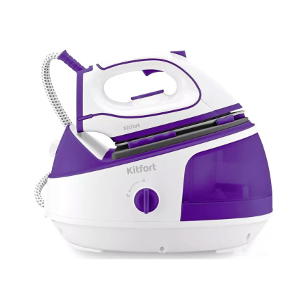 Паровая станция Kitfort КТ-9120-1 бело-фиолетовая в интернет магазине Stels.kz