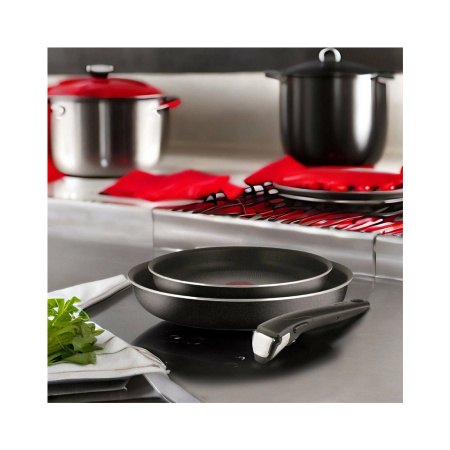 Набор сковородок Tefal Ingenio Black 5 04238830 22-26см в интернет магазине Stels.kz