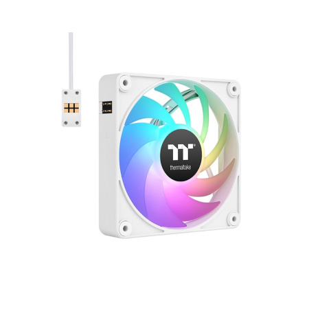 Кулер для компьютерного корпуса Thermaltake CT140 ARGB Sync PC Cooling Fan White (3 pack) в интернет магазине Stels.kz
