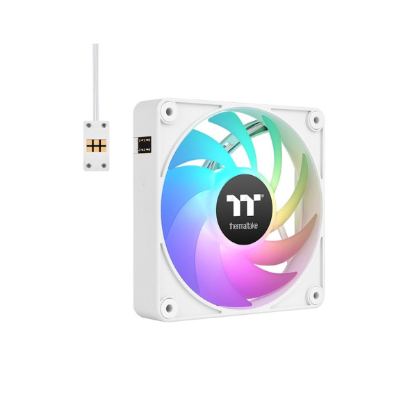 Кулер для компьютерного корпуса Thermaltake CT140 ARGB Sync PC Cooling Fan White (3 pack) в интернет магазине Stels.kz