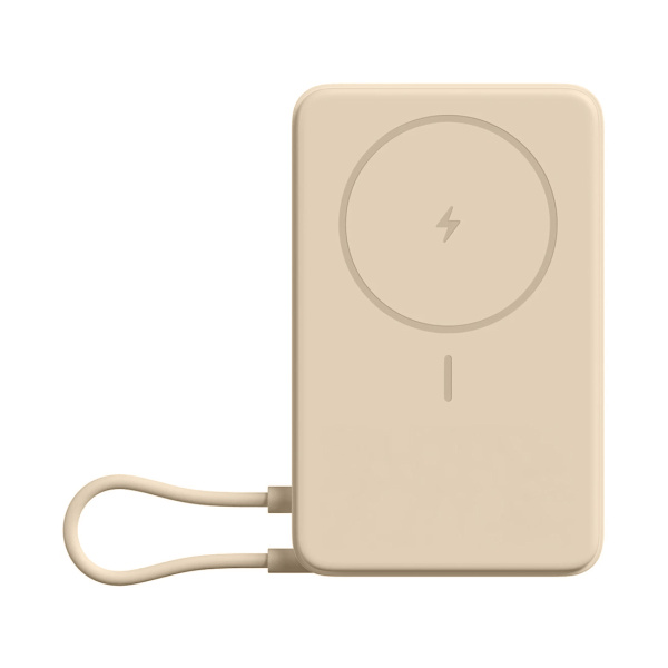 Портативный внешний аккумулятор Xiaomi Magnetic Power Bank 10000 with Built-in Stand Beige