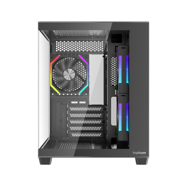 Компьютерный корпус 1STPLAYER BV6 Black без Б/П в интернет магазине Stels.kz