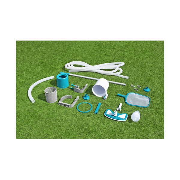 Набор для чистки бассейна Bestway 58237 (мусороуловитель, сачок, вакуумный очиститель, ручка) в интернет магазине Stels.kz