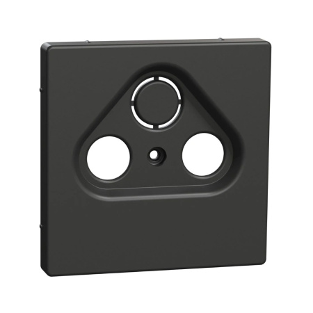 Центральная накладка MERTEN MTN4123-6034 D-Life TV розетки антрацит в интернет магазине Stels.kz