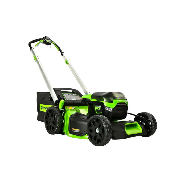 Газонокосилка аккумуляторная Greenworks 2514307UB 60V 51 см самоходная бесщеточная c 1хАКБ 4Ач и ЗУ в интернет магазине Stels.kz