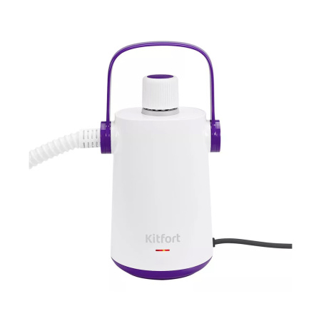 Пароочиститель Kitfort КТ-9109-1 бело-фиолетовый в интернет магазине Stels.kz