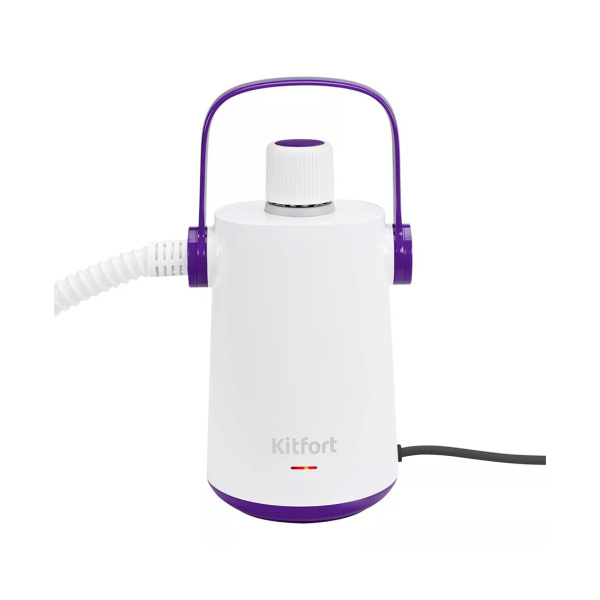 Пароочиститель Kitfort КТ-9109-1 бело-фиолетовый в интернет магазине Stels.kz