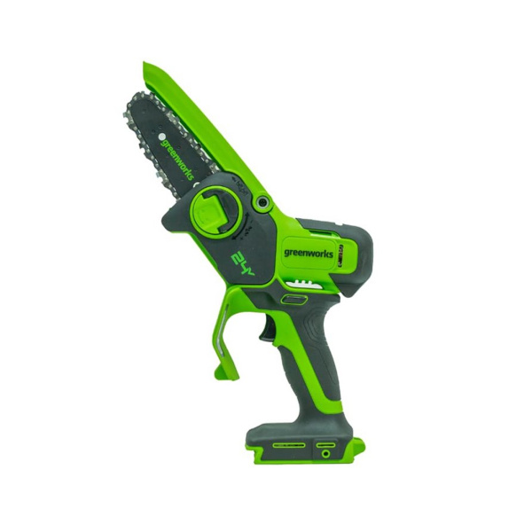 Цепная мини пила аккумуляторная Greenworks G24MCS10 24V 10см без АКБ и ЗУ в интернет магазине Stels.kz
