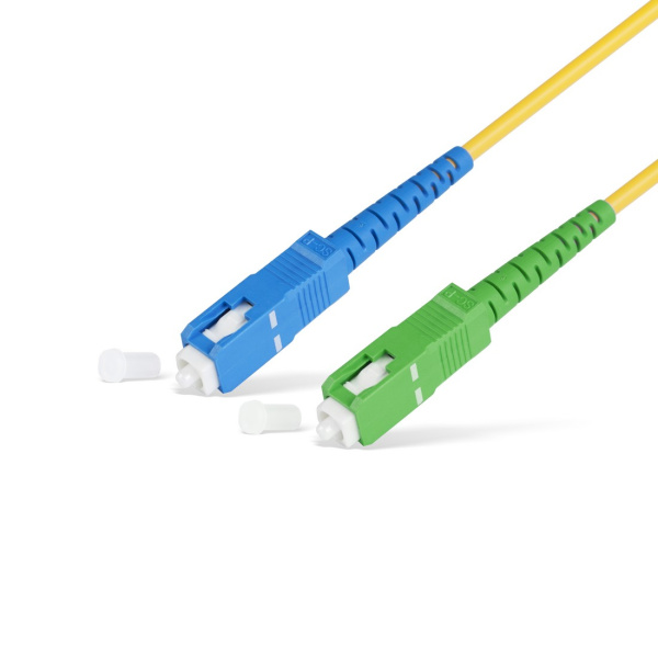 Патч Корд Оптоволоконный SC/UPC-SC/APC SM 9/125 Simplex 3.0мм 1 м Патч Корд Оптоволоконный SC/UPC-SC/APC SM 9/125 Simplex 3.0мм 1 м