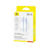 Интерфейсный кабель Baseus Silky Type-C to iP 20W 1m Blue (P10377700313-00) в интернет магазине Stels.kz