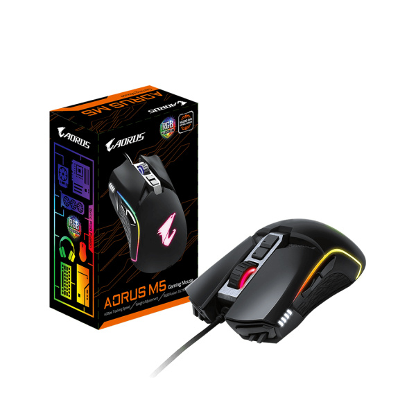 Купить не дорого Компьютерная мышь Gigabyte GM-AORUS M5 в интернет магазине Stels.kz Компьютерная мышь Gigabyte GM-AORUS M5 в интернет магазине Stels.kz