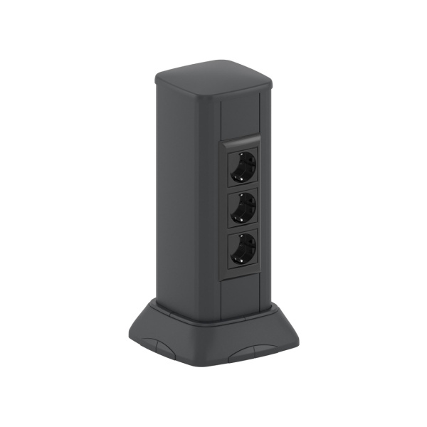 Миниколонна алюминиевая DKC 19533 0.35м Алюминий черный