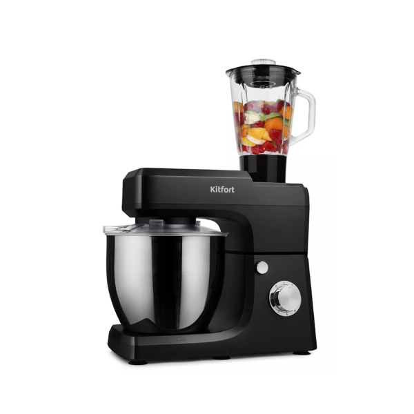 Планетарный миксер Kitfort КТ-1339-3 черный Планетарный миксер Kitfort КТ-1339-3 черный