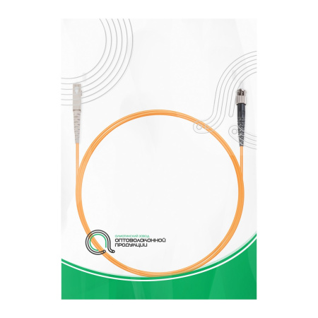 Патч Корд Оптоволоконный SC/UPC-ST/UPC MM OM1 62.5/125 Simplex 3.0мм 1 м в интернет магазине Stels.kz