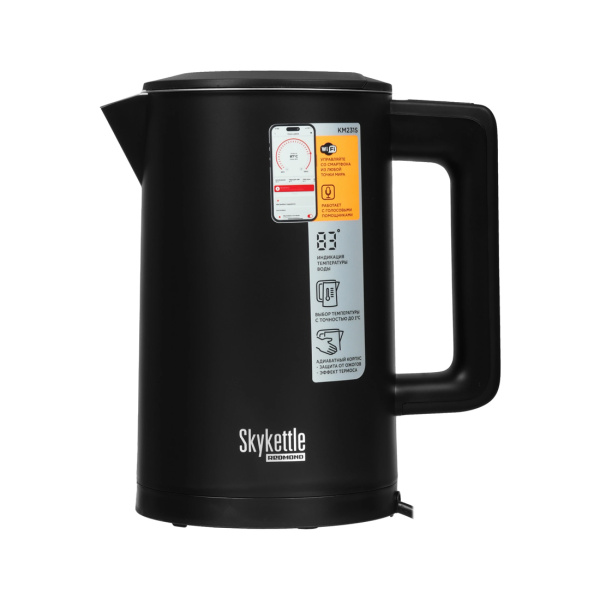 Чайник электрический Редмонд SkyKettle KM231S Черный в интернет магазине Stels.kz