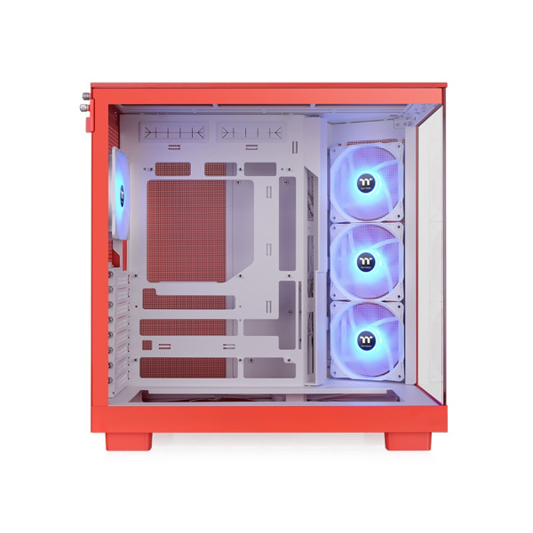 Компьютерный корпус Thermaltake View 380 XL TG ARGB Flaming Orange без Б/П в интернет магазине Stels.kz
