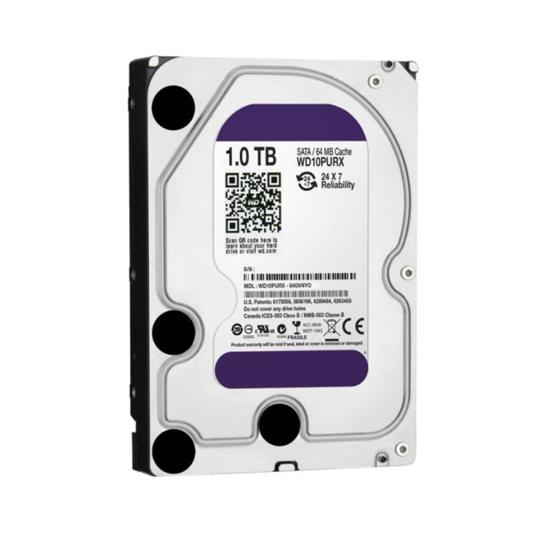 Жесткий диск Western Digital WD10PURX HDD 1Tb Жесткий диск Western Digital WD10PURX HDD 1Tb