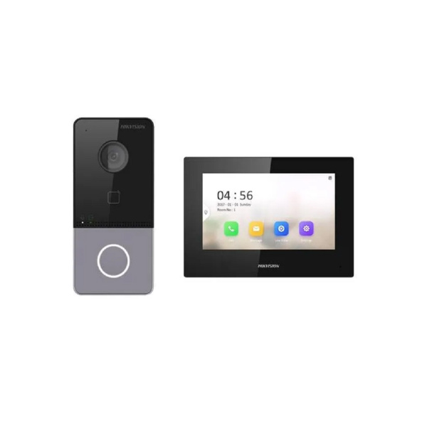 Домофонная система Hikvision DS-KIS605-P(C) Домофонная система Hikvision DS-KIS605-P(C)
