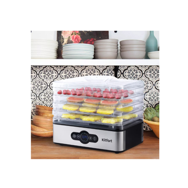 Сушилка для овощей и фруктов Kitfort КТ-1914 в интернет магазине Stels.kz