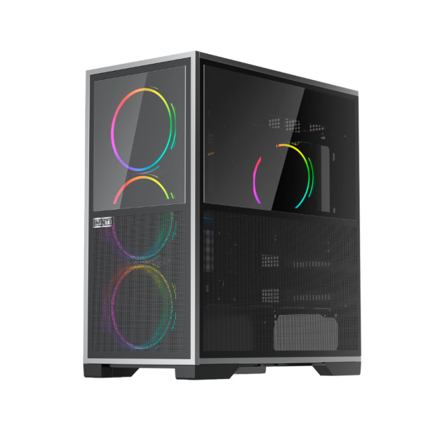 Компьютерный корпус 1STPLAYER IF8 BLACK без Б/П в интернет магазине Stels.kz