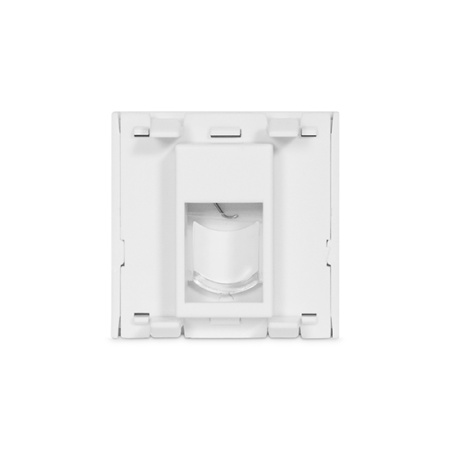 Лицевая панель телекоммуникационная LY-FP65 45x45мм со шторкой на 1 модуль в интернет магазине Stels.kz