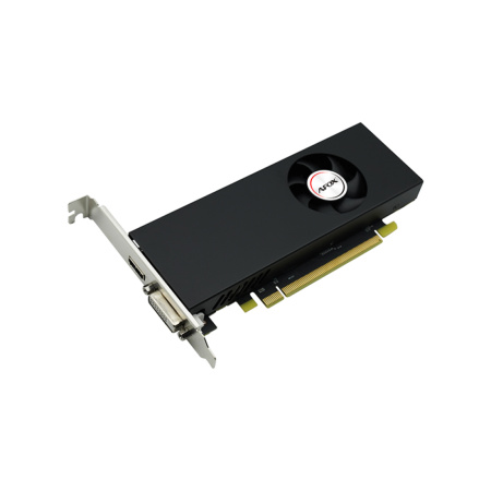 Видеокарта AFOX Radeon RX 550 4GB D5 LP Single Fan (AFRX550-4096D5L2) в интернет магазине Stels.kz