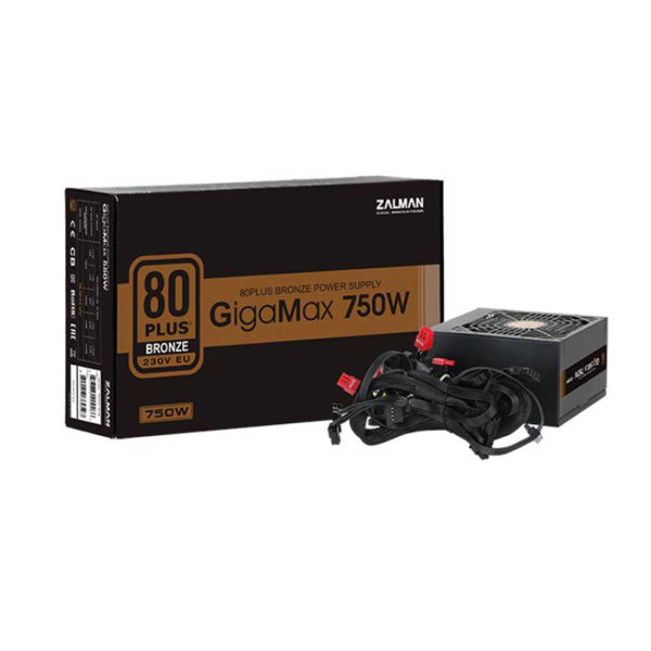 Блок питания Zalman GigaMax 750W ZM750-GVⅡ Bronze в интернет магазине Stels.kz