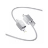 Интерфейсный кабель Baseus Versatile U+C to C+L 60W 2m White (P10383000211-01) в интернет магазине Stels.kz