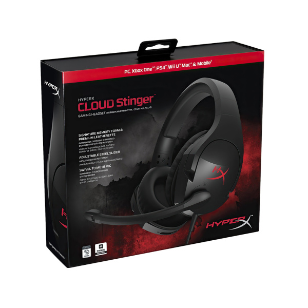 Купить не дорого Гарнитура HyperX Cloud Stinger 4P5L7AX#ARL в интернет магазине Stels.kz Гарнитура HyperX Cloud Stinger 4P5L7AX#ARL в интернет магазине Stels.kz