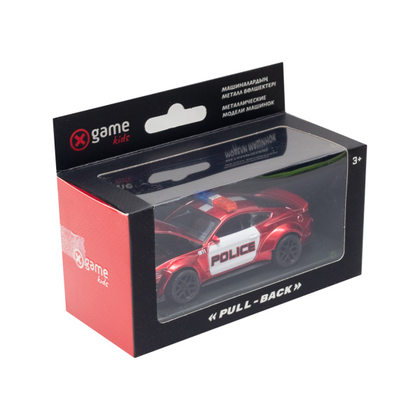 Металлическая машинка X-GAME 34300PR в интернет магазине Stels.kz