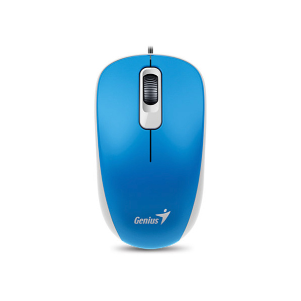 Компьютерная мышь Genius DX-110 Blue в интернет магазине Stels.kz