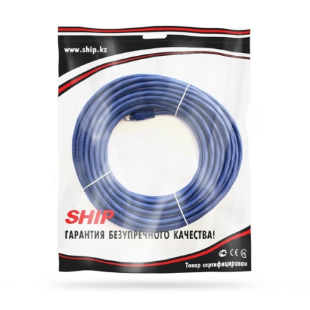 Патч Корд SHIP Cat.6 UTP LSZH RJ-45 15 м S6025BL1500-P в интернет магазине Stels.kz