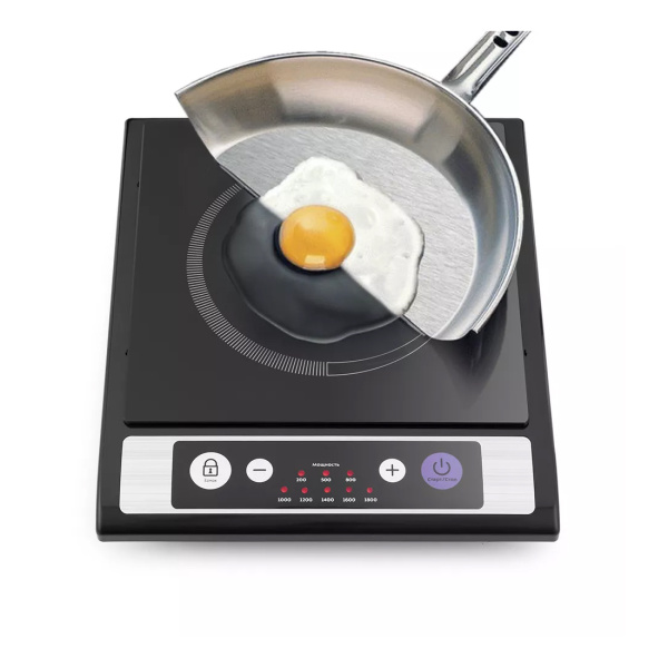 Индукционная плитка Kitfort КТ-107 черный в интернет магазине Stels.kz