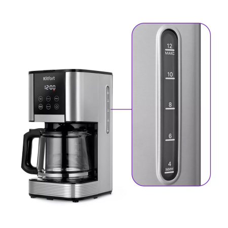 Кофеварка капельная Kitfort КТ-7222 в интернет магазине Stels.kz