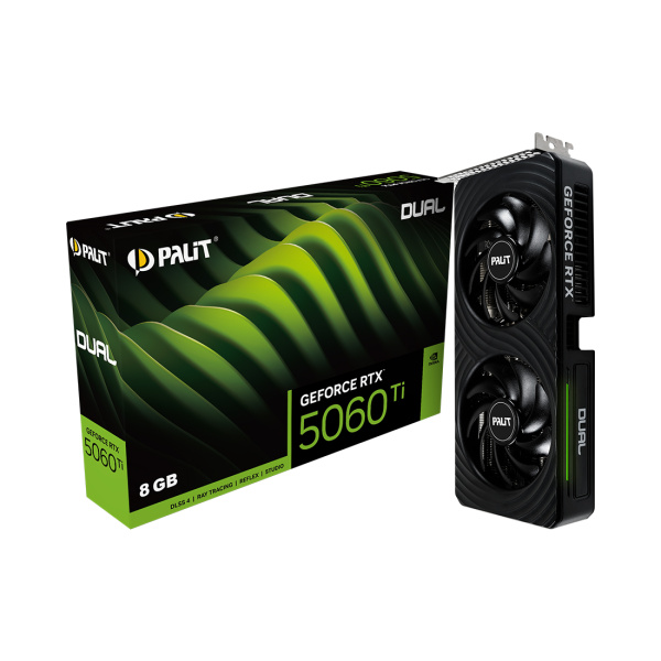 Видеокарта PALIT RTX5060Ti DUAL 8G (NE7506T019P1-GB2062D) в интернет магазине Stels.kz