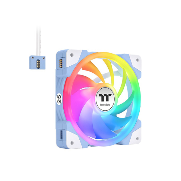 Кулер для компьютерного корпуса Thermaltake SWAFAN EX12 ARGB Sync 3 Pack Hydrangea Blue в интернет магазине Stels.kz